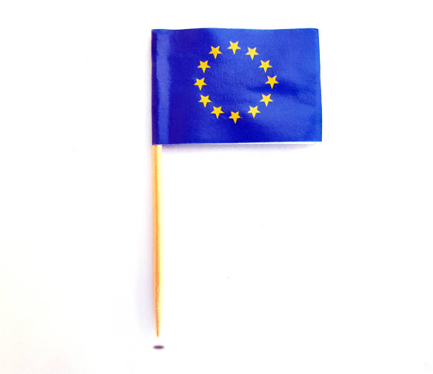 istock European Union miniature paper flag pointer 869054226