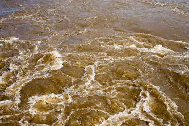 istock flash flood background in the rian season after storm 869057632