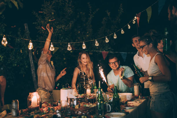 istock Friends enjoying at party 869084560