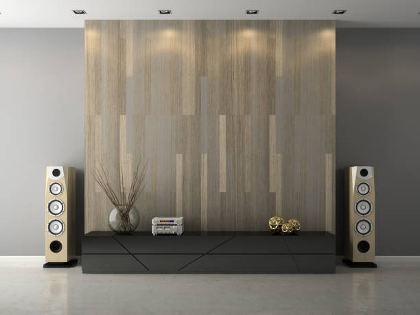 istock Interior of modern design room 3D rendering 869084930