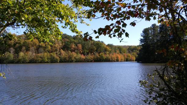 istock Little Mulberry Park, GA Miller Lake 869099112