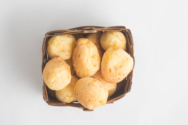 istock Brazilian Cheese Bread in a basket 869119088