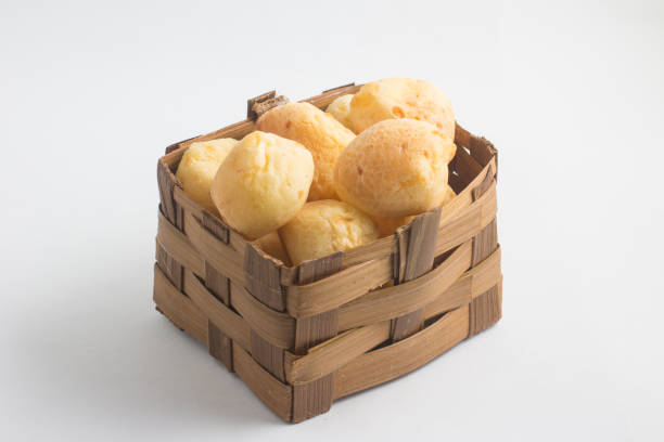 istock Brazilian Cheese Bread in a basket 869119136