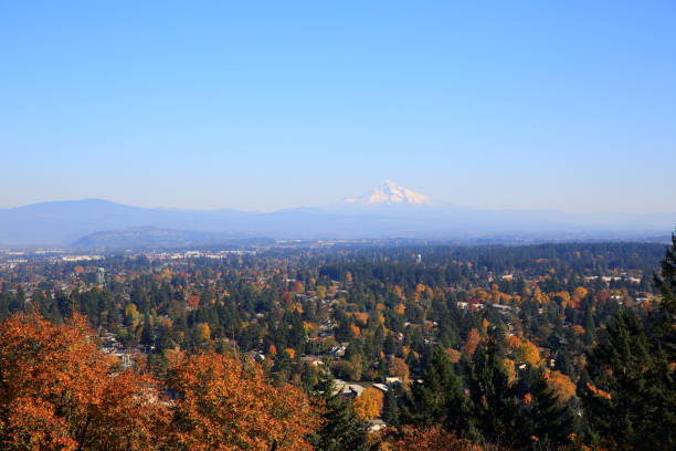 istock Mount Hood from Rocky Butte, Oregon 869125348