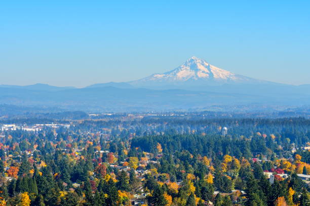 istock Mount Hood from Rocky Butte, Oregon 869125574