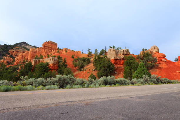 istock Red canyon panorama, Utah, USA 869129284