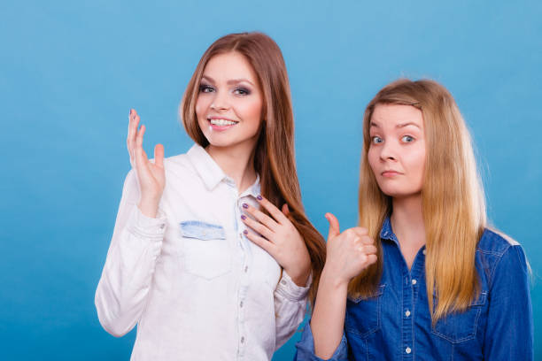 istock Comparison of girls with and without make up. 869145780