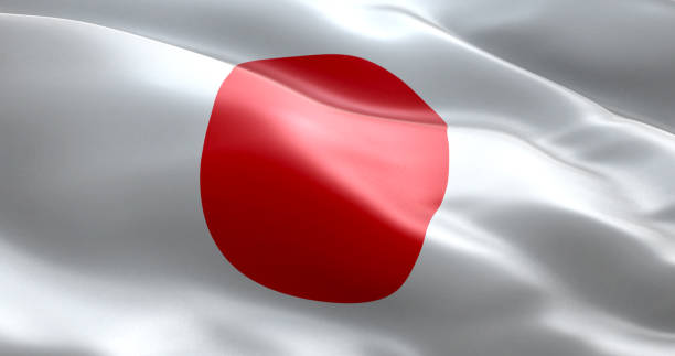 istock The flag of Japan 869163438