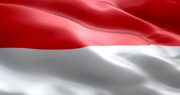 istock The flag of Indonesia 869163518