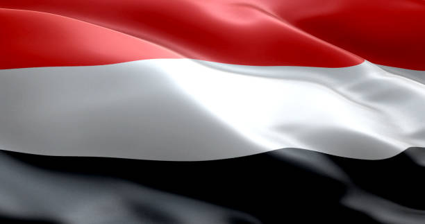 istock The flag of Yemen 869163700