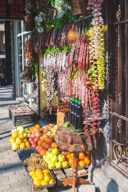istock churchkhela  in Tbilisi 869175030