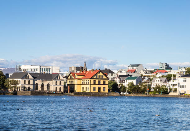 istock Reykjavic skyline on a sunny summer day, Iceland 869192034