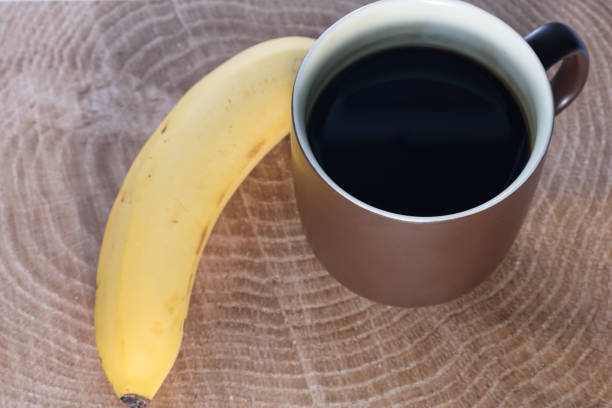istock Banana and coffee 869195326