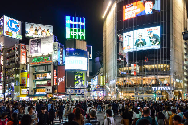 istock Tokyo Shibuya Crossing at night 869195616