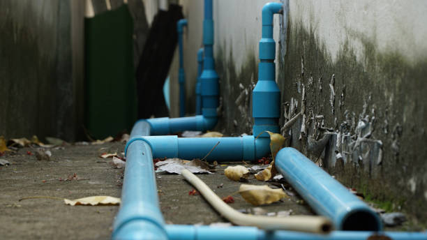 istock water pipes system outside the house 869199478