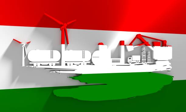 istock Energy and Power icons set. Brush stroke 869203630