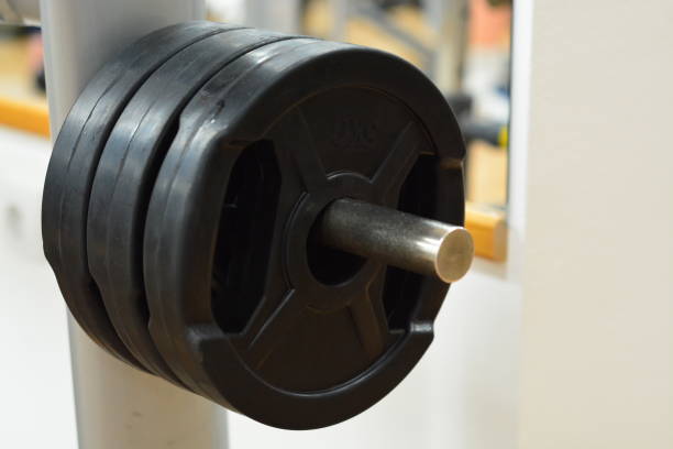 istock Weight Plates in a Gym 869230272