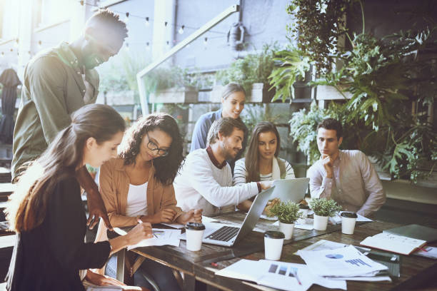 istock Off site productivity at it’s best 869231846