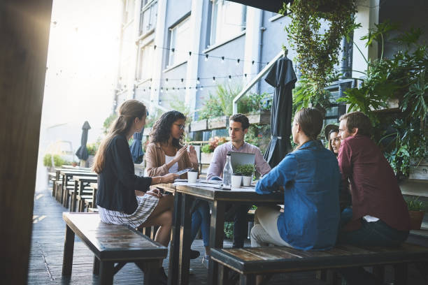 istock Doing business with a breath of fresh air 869239072