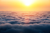 istock Sunrise Above The Clouds 869241720