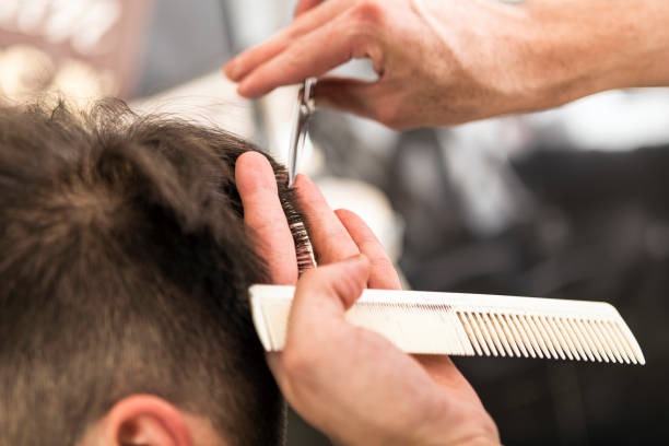 istock Hairdresser working 869242824