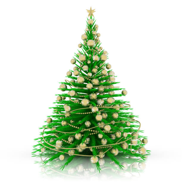 istock Christmas decoration. Christmas tree. 869250844
