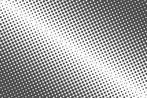 Dtp Background Halftone Dots Monochrome Vector Texture Background For Prepress Dtp ...