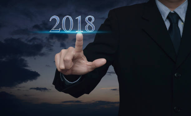 istock Happy new year 2018 concept 869283002
