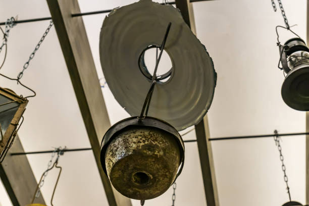 istock old vintage lamps on ceiling 869287758