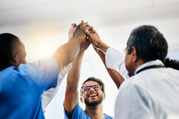 istock High five to good health! 869290292