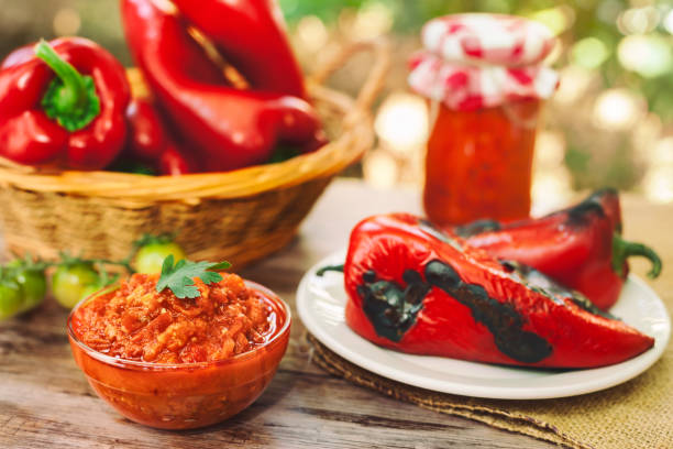 istock Popular Balkan dish-tasty Ajvar 869290900