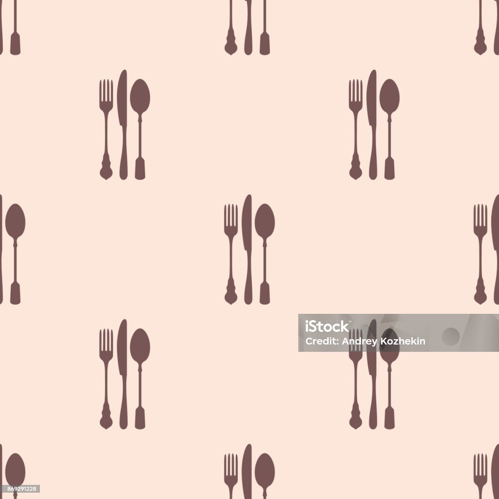 Menu Back Pattern Restaurant Menu Seamless Pattern Vector Background Stock Illustration ...