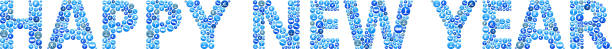 istock Happy New Year Winter Sports Vector Buttons. 869298806