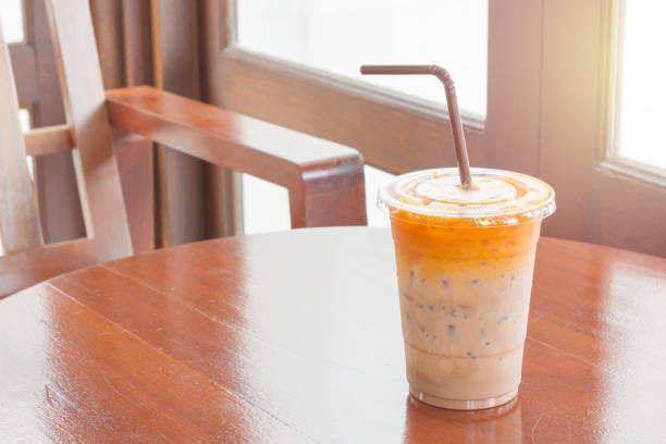 istock Iced coffee in coffee shop. 869301772