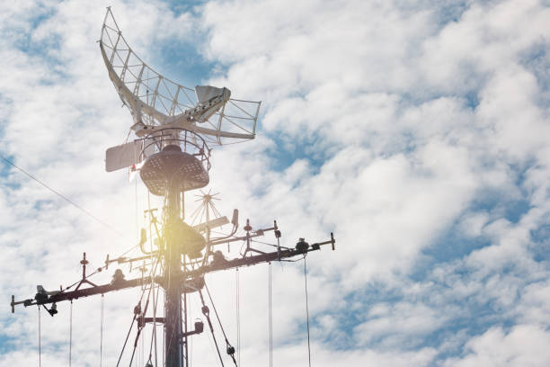 istock military radar air surveillance on navy ship 869313978