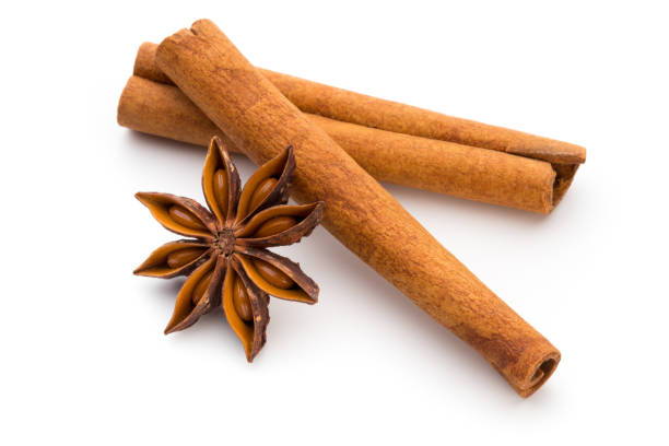 istock Cloves, anise and cinnamon isolated on white background. 869321026