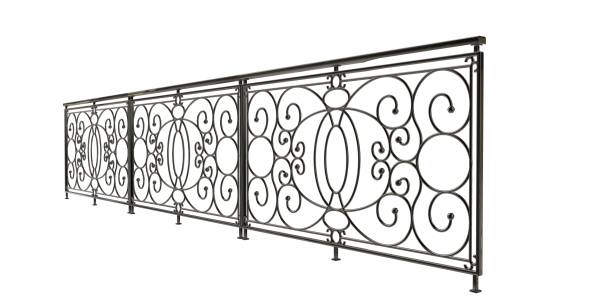 istock 3d rendering of a metalic stair rail isolated on a white background 869334656