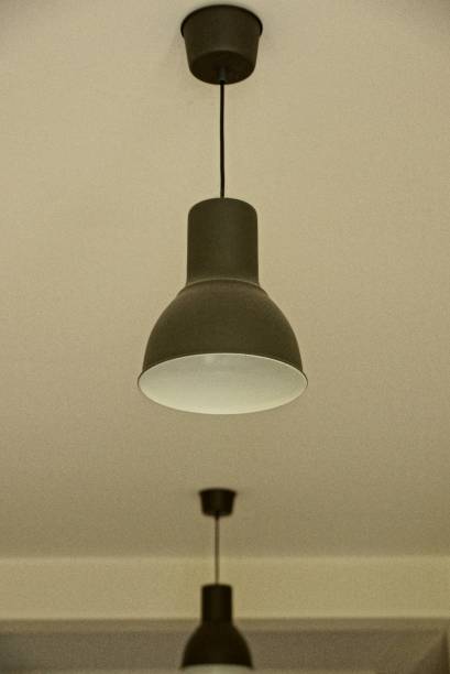 istock gray chandeliers in a room on the ceiling 869352866