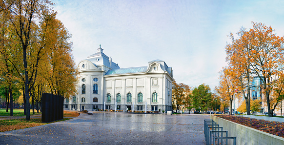 Museum in the city park of Riga