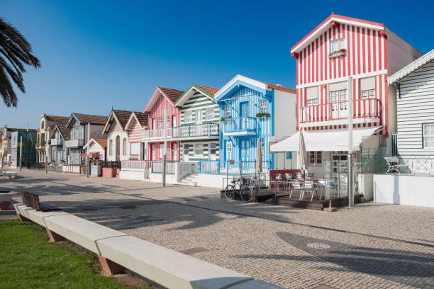 istock Typical houses of Aveiro 869360598