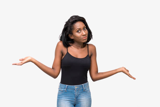 istock Woman shrugging shoulders 869368250