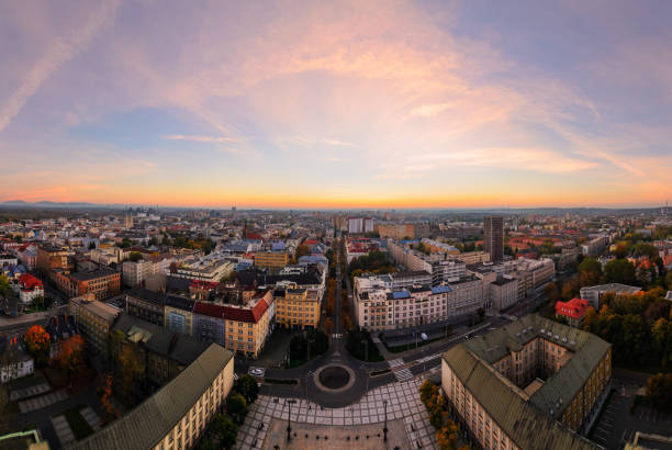 istock ityscape of Ostrava in sunset, Czech Republic 869368880