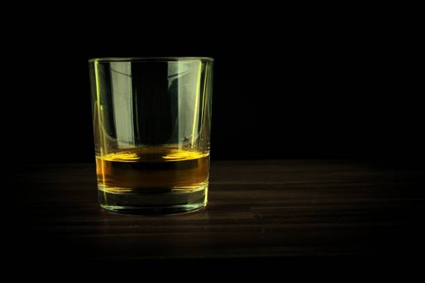 whiskey on the table