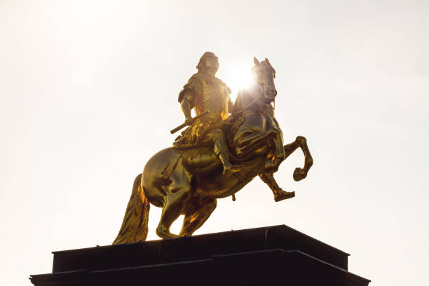 istock Golden Ridder in Dresden 869376006