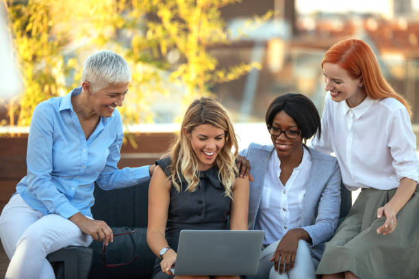 istock Good news, our project is on track 869390990