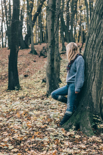 istock Young woman enjoying nature 869391438