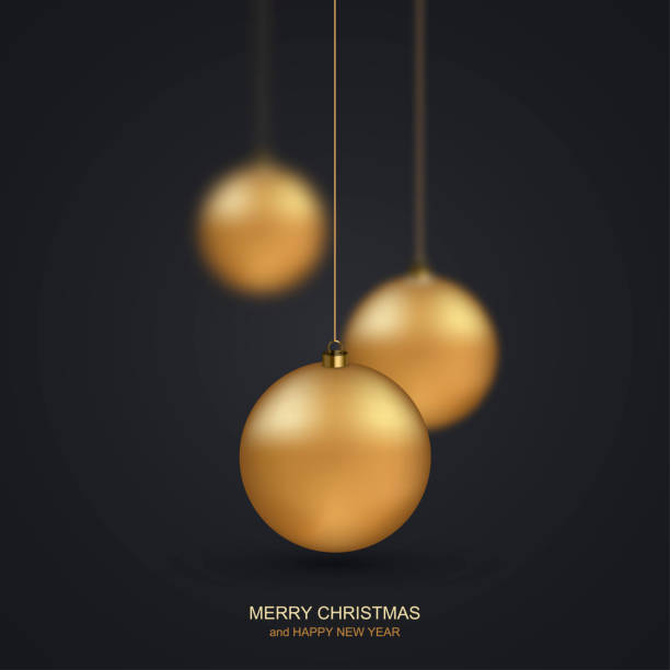 istock Vector modern Christmas or 2018 Happy New Year winter holiday invitation card 869393938