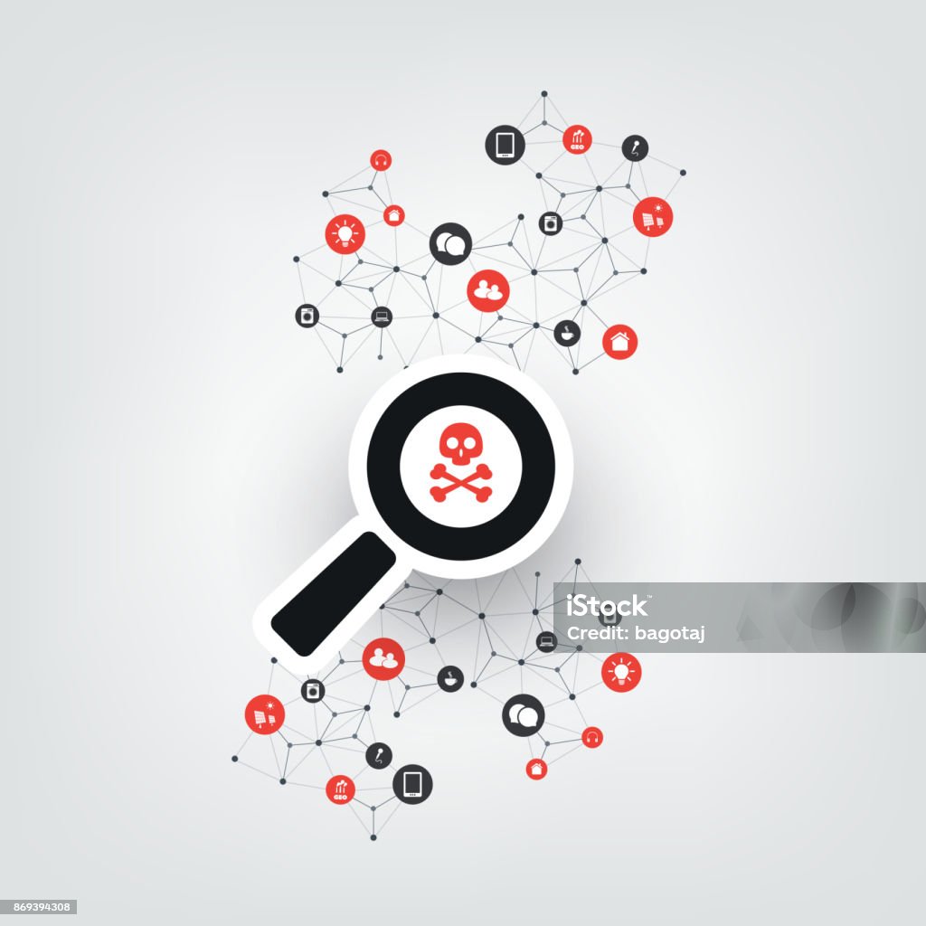 Security Audit, Virus Scanning, Cleaning, Eliminating Malware Effects and Damage - IT Security Concept Design Virus, Malware, Ransomware, Fraud, Spam, Phishing, Email Scam, Hacker Attack - IT Security Concept Design, Vector illustration Computer Virus stock vector Security Audit, Virus Scanning, Cleaning, Eliminating Malware Effects and Damage - IT Security Concept Design Virus, Malware, Ransomware, Fraud, Spam, Phishing, Email Scam, Hacker Attack - IT Security Concept Design, Vector illustration Computer Virus stock vector