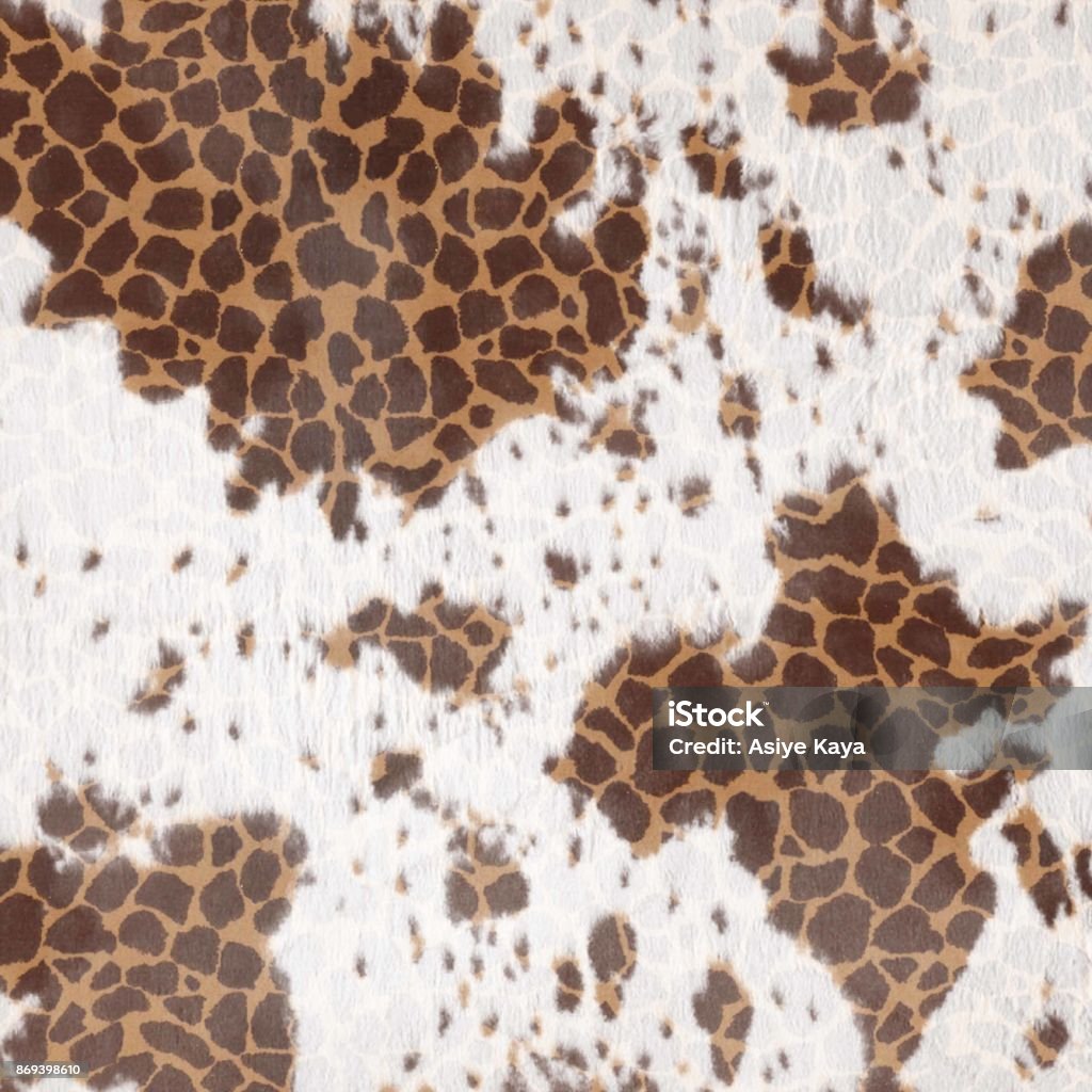 Textured seamless giraffe pattern Africa Stock Photo