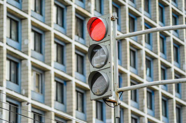 istock A traffic light on city street 869398682